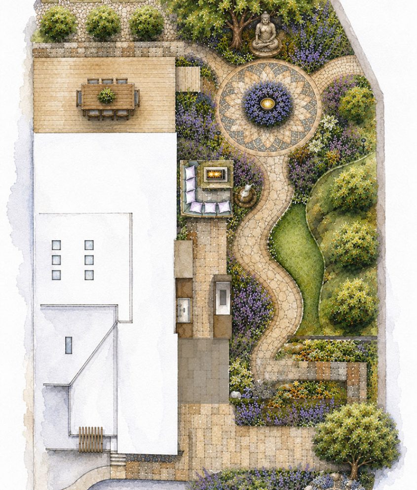 Monterey Landscape Site Plan